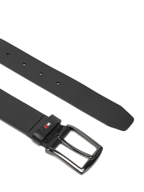 DENTON Leather belt black - Belts