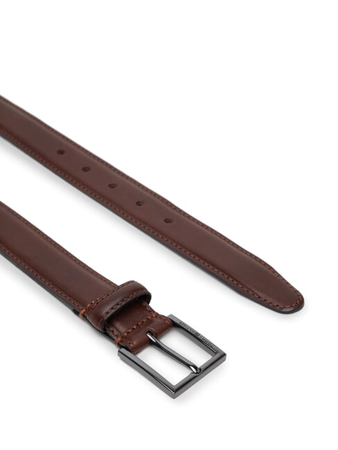 HUDSON Leather belt coffee bean - Belts