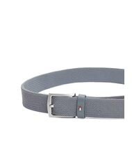TOMMY HILFIGER DENTON ELASTIC Men's woven fabric belt overcast grey - Belts - 3