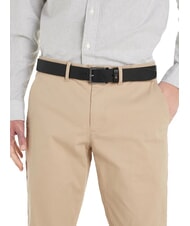 TOMMY HILFIGER OLIVER Leather belt black - Belts - 3