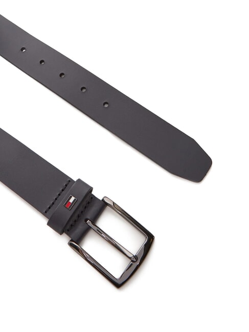 DENTON Leather belt space blue - Belts