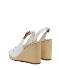 TOMMY HILFIGER TH High wedge espadrilles ecru - Women&rsquo;s shoes - 5