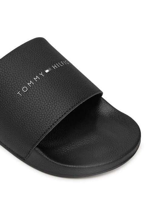 TH Men's slippers with logo black - Men&rsquo;s shoes