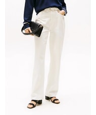 TOMMY HILFIGER TH Wide-heel leather mule sandal black - Women&rsquo;s shoes - 8