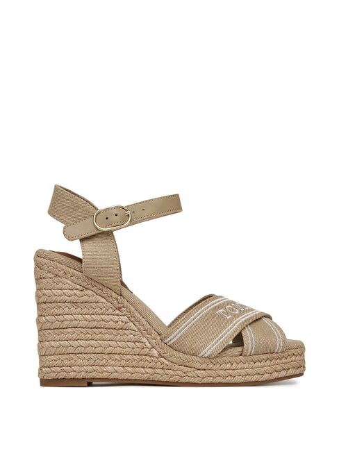 TH High canvas wedge sandals horseradish - Women&rsquo;s shoes