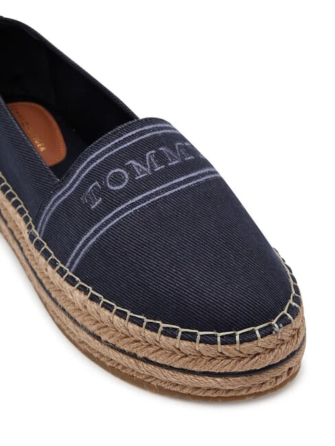 TH Platform espadrilles in canvas space blue - Women&rsquo;s shoes