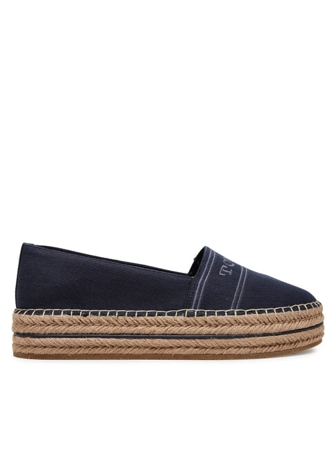 TH Platform espadrilles in canvas space blue - Women&rsquo;s shoes