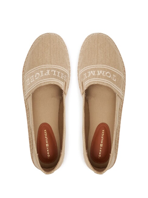 TH Platform espadrilles in canvas horseradish - Women&rsquo;s shoes