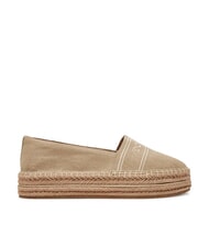 TOMMY HILFIGER TH Platform espadrilles in canvas horseradish - Women&rsquo;s shoes - 2