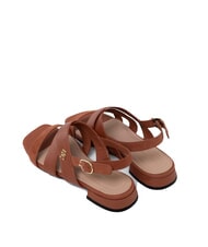 TOMMY HILFIGER TH Leather slingback sandals cinnamon bark - Women&rsquo;s shoes - 3