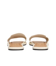 TOMMY HILFIGER TH Leather slippers with logo muslin - Women&rsquo;s shoes - 5