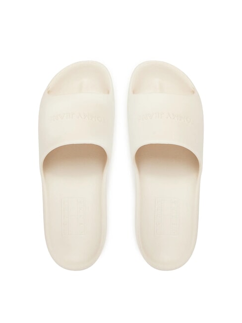 CHUNKY POOL SLIDE Women's platform slippers newsprint - Women&rsquo;s shoes