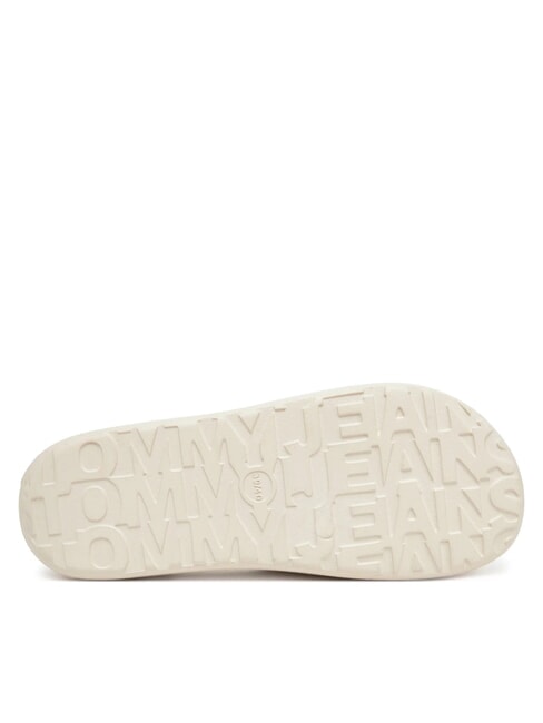CHUNKY POOL SLIDE Women's platform slippers newsprint - Women&rsquo;s shoes