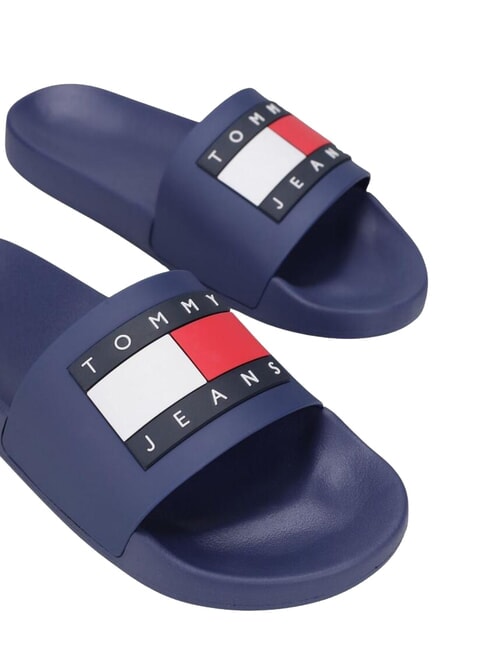 FLAG POOL Women's slippers velvet blue - Women&rsquo;s shoes