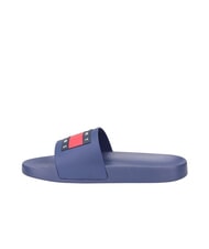 TOMMY HILFIGER FLAG POOL Women's slippers velvet blue - Women&rsquo;s shoes - 3