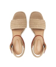 TOMMY HILFIGER TH ROPE High wedge sandals horseradish - Women&rsquo;s shoes - 3