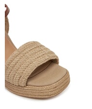 TOMMY HILFIGER TH ROPE High wedge sandals horseradish - Women&rsquo;s shoes - 4