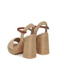 TOMMY HILFIGER TH ROPE High wedge sandals horseradish - Women&rsquo;s shoes - 5