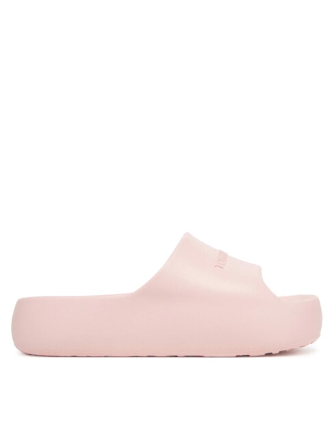 CHUNKY POOL SLIDE Women's platform slippers delicate pink - Women&rsquo;s shoes