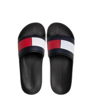 TOMMY HILFIGER TH FLAG POOL Men's slippers black - Men&rsquo;s shoes - 3