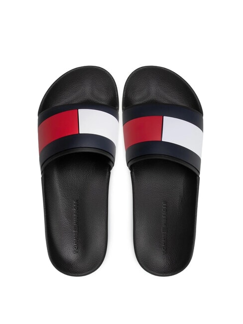 TH FLAG POOL Men's slippers black - Men&rsquo;s shoes