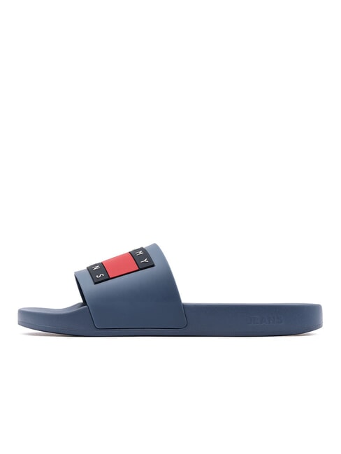 TOMMY JEANS Pool Slide Rubber slippers blue coast - Men&rsquo;s shoes