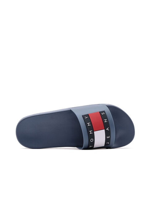 TOMMY JEANS Pool Slide Rubber slippers blue coast - Men&rsquo;s shoes
