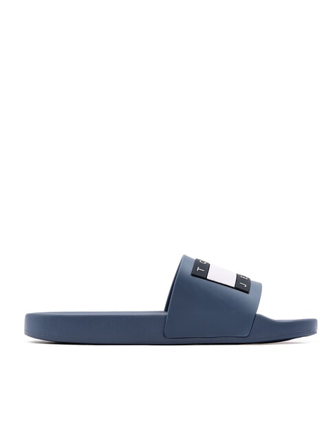 TOMMY JEANS Pool Slide Rubber slippers blue coast - Men&rsquo;s shoes