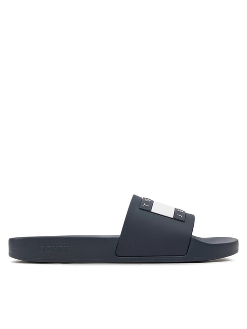 TOMMY JEANS Pool Slide Rubber slippers dark night navy - Men&rsquo;s shoes