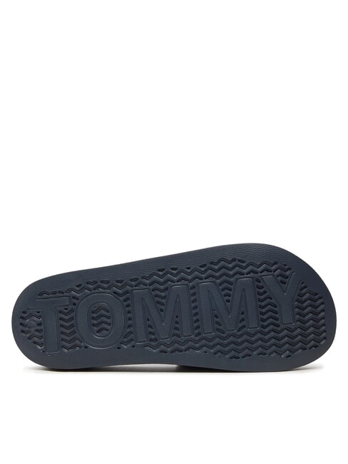 TOMMY JEANS Pool Slide Rubber slippers dark night navy - Men&rsquo;s shoes