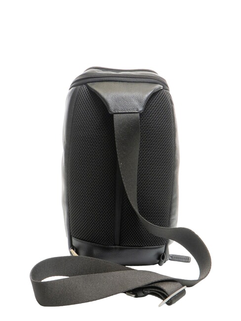 X1 Leather one-shoulder backpack Black - Over-the-shoulder Bags for Men