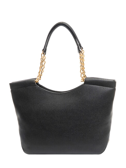 SQUARE Shopping bag with chain handles Black - Women&rsquo;s Bags