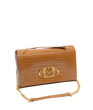 LOVE MOSCHINO CROCO Convertible Shoulder bag / crossbody bag camel2 - Women&rsquo;s Bags - 2