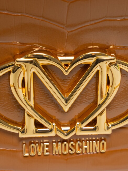 CROCO Convertible Shoulder bag / crossbody bag camel2 - Women&rsquo;s Bags