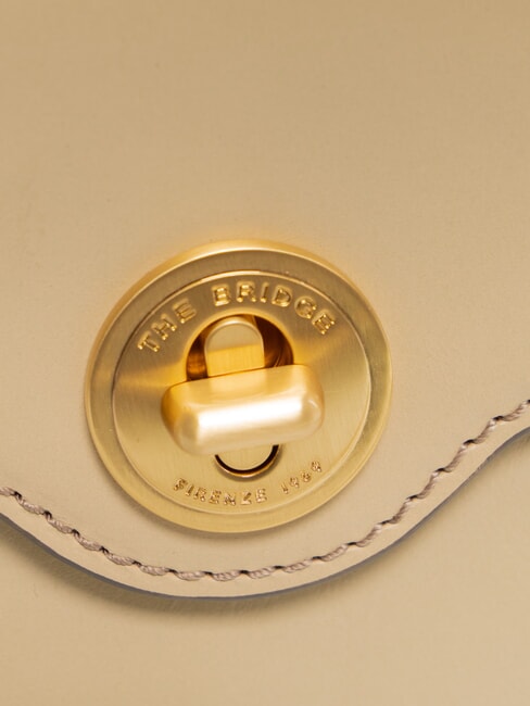 IRENE  Mini shoulder bag, in leather butter ss26 (irene) - Women&rsquo;s Bags