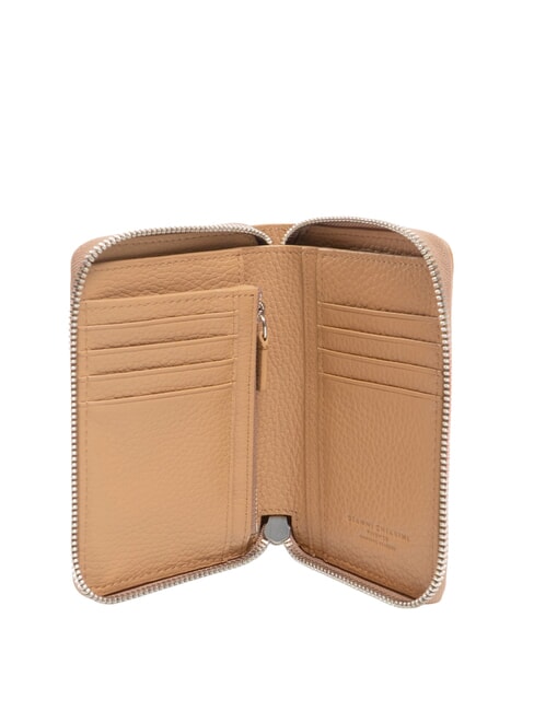GRAIN Zip-around leather wallet clay - Women&rsquo;s Wallets