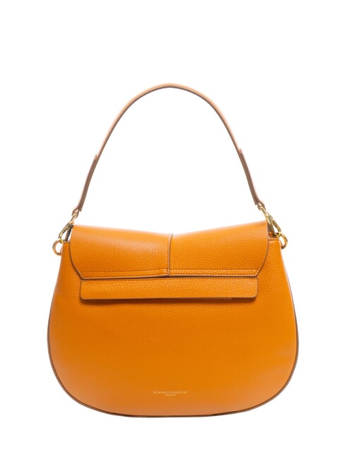 HELENA ROUND Small leather shoulder bag spice - Women&rsquo;s Bags