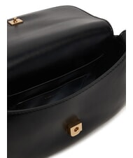 CALVIN KLEIN HARDWARE MONOGRAM Mini shoulder bag on black - Women&rsquo;s Bags - 4