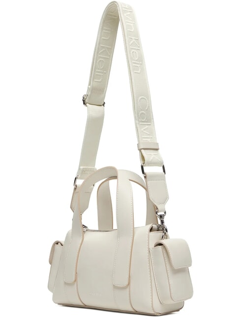 SIGNATURE LOGO STRAP Handbag, with shoulder strap lily white - Women&rsquo;s Bags