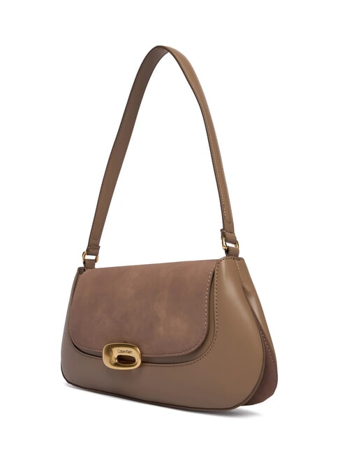 SUEDED ENGRAVED Shoulder bag desert taupe - Women&rsquo;s Bags