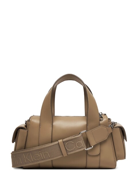 SIGNATURE LOGO STRAP Handbag, with shoulder strap desert taupe - Women&rsquo;s Bags