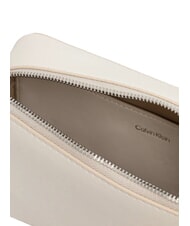 CALVIN KLEIN EMBOSSED LOGO Mini shoulder bag lily white - Women&rsquo;s Bags - 4