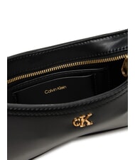 CALVIN KLEIN HARDWARE MONOGRAM Shoulder bag black / antique light gold - Women&rsquo;s Bags - 4
