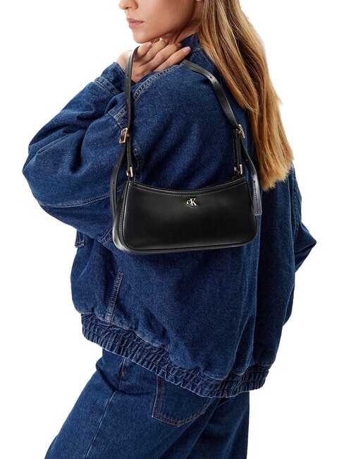 HARDWARE MONOGRAM Shoulder bag black / antique light gold - Women&rsquo;s Bags