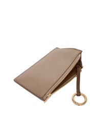 CALVIN KLEIN EMBOSSED LOGO Flat card holder desert taupe - Women&rsquo;s Wallets - 3