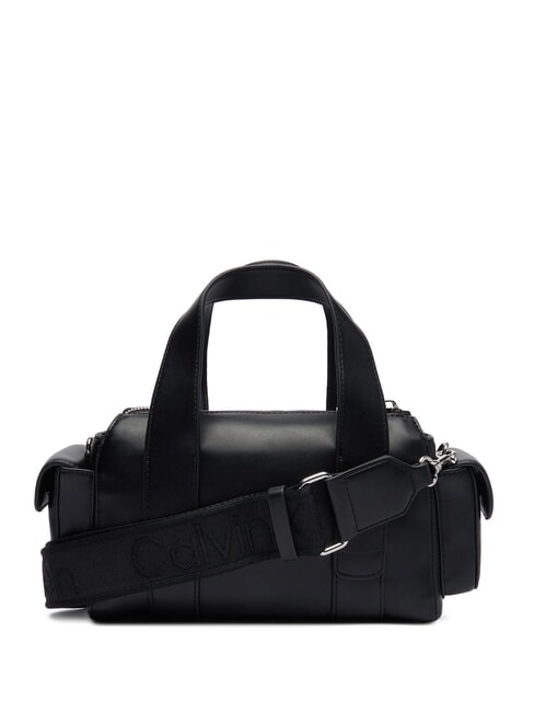 SIGNATURE LOGO STRAP Handbag, with shoulder strap black / old silver - Women&rsquo;s Bags