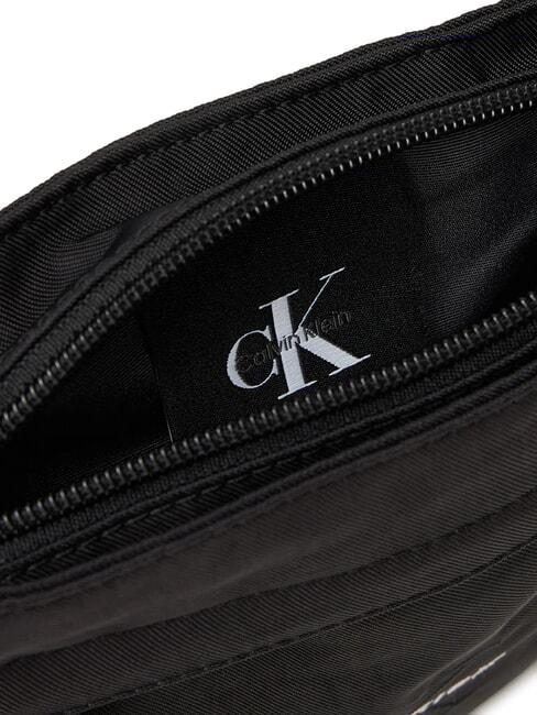 BOLD LOGO NYLON  on black - Over-the-shoulder Bags for Men