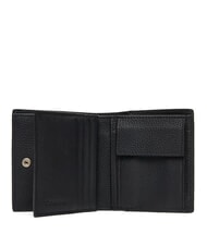 CALVIN KLEIN FOIL EMBOSSED Leather wallet on black - Men&rsquo;s Wallets - 2