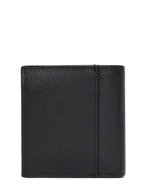 FOIL EMBOSSED Leather wallet on black - Men&rsquo;s Wallets