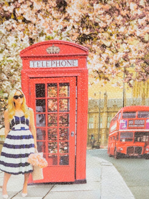 YESBAG SPECIAL Metal shoulder bag envelope clutch English rose - Women&rsquo;s Bags